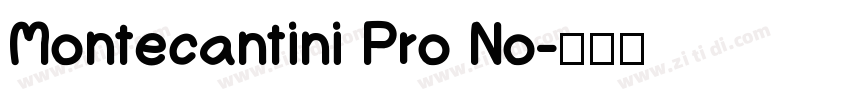 Montecantini Pro No字体转换